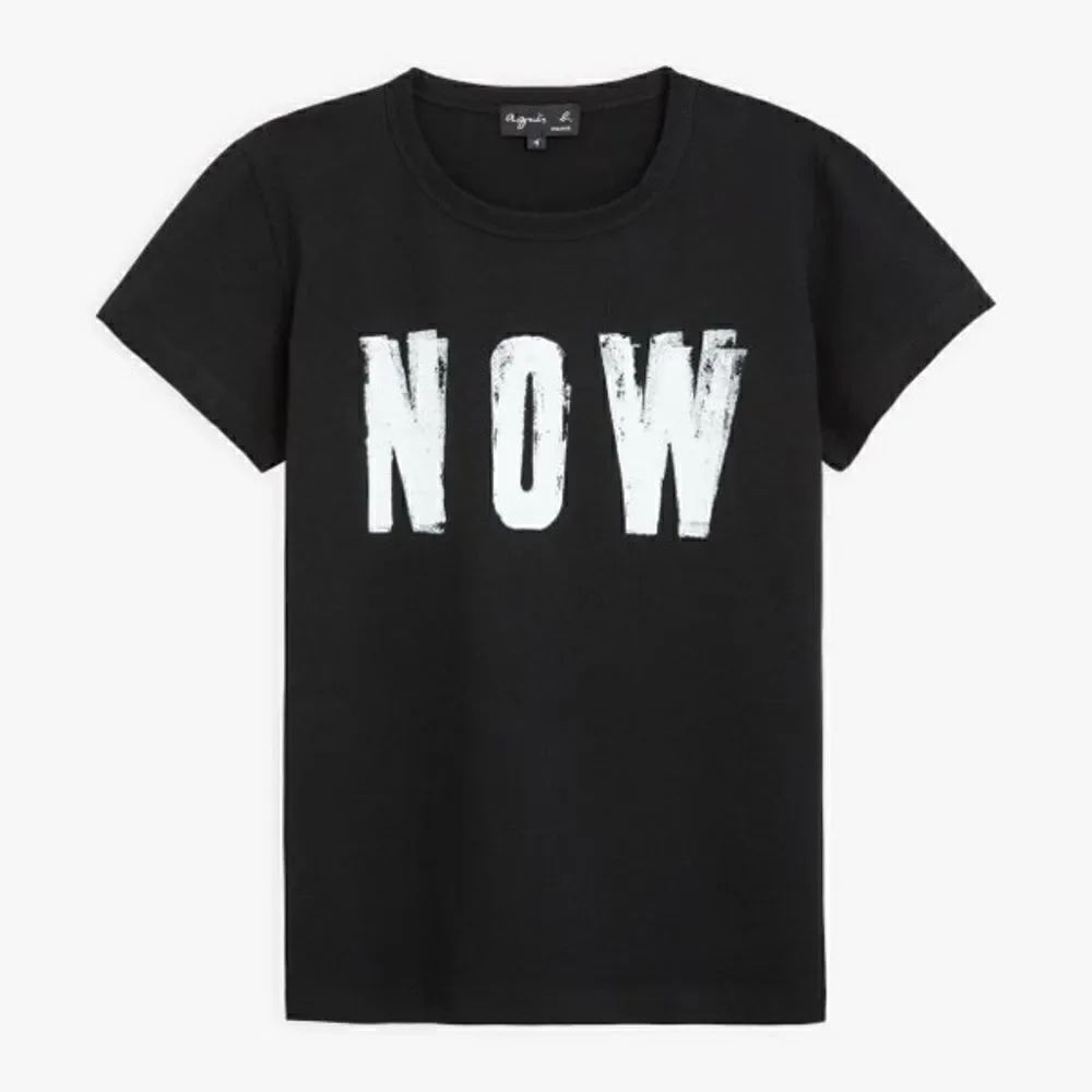 Agnis B Paris X Rafael Gray Now Graphic Tee XS